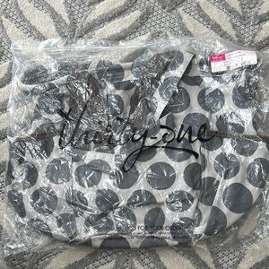 Thirty-One Grey Mod Dot Retro Metro Bag